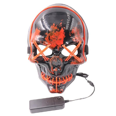 

Halloween LED Mask Cosplay Festival Masks Dark Night Light EL Line Light Mask Holiday Party Available Multicolor Optional
