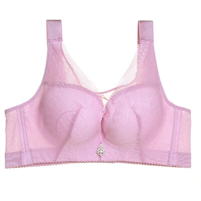 

〖Follure〗New Women Fixed Shoulder Strap Smooth Underwear Folded With Lace Adjustable Bra