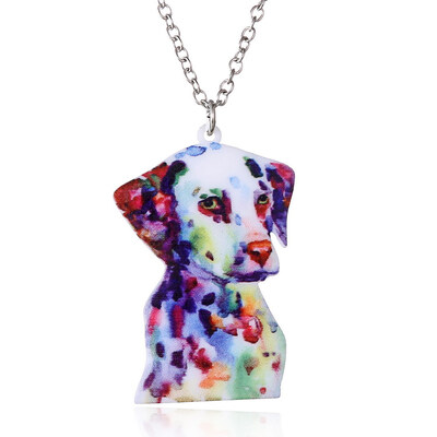 

Acrylic Animal Necklace Pet Cat Dragon Pig Bird Wolf Horse Fish Dog Necklace Women Bohemia Jewelry Pendant Ethnic Long Necklace