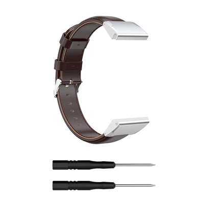 

ECSEM Leather Bands Quick Release Band 20MM22MM26MM Replacement Watch Strap for Garmin Fenix Series Smartwatches