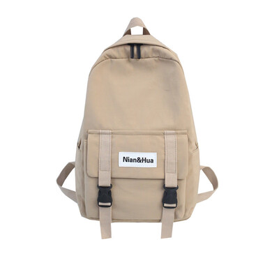 

Fashion schoolbag female Korean version high school insfeng college students shoulder bag Sen Department Baitao campus Backpack