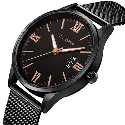 

Gobestart Luxury Watches Quartz Watch Stainless Steel Dial Casual Bracele Watch