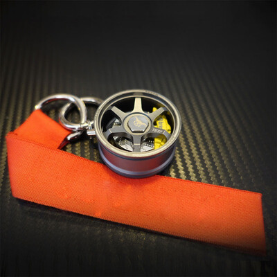 

Metal Wheel Hub Hanging Ornaments Auto Interior Rear View Mirror Car Hanging Accessories Automobiles Gift