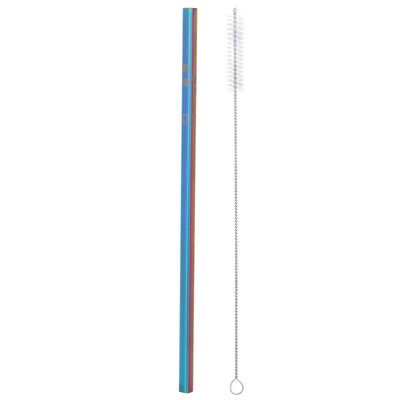 

Metal Drinking Straws With Cleaning Brush Heart Shaped Reusable Straight Drinks Straw Stainless Steel For Hot & Cold Drinks