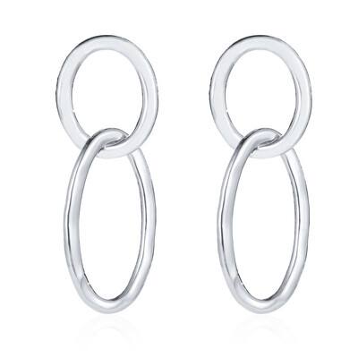

New brand design oval metal chain earrings generous minimalist wild indian jewelry aretes de mujer modernos 2018