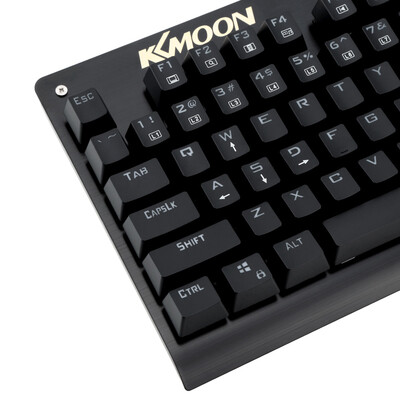 

KKmoon Professional Gaming Esport Mechanical Keyboard with Tactile High-speed 87 Keys Suspended Anti-Ghosting Blue Switch Colorful