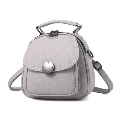 

On the new female tide fairy fashion Joker shoulder Messenger bag girl simple personality backpack