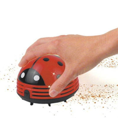 

Siaonvr Cute Mini Beetles Corner Desk Table Dust Vacuum Micro Cleaner Sweepers Cleaning