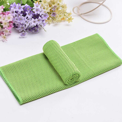 

10 Colors Sports Ice Towel Utility Enduring Instant Cooling Face Towel Reusable Chill Cool Towel