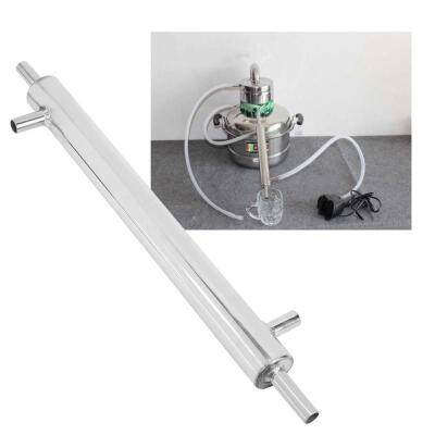 

Greensen Cooler Distiller Condenser Stainless Steel External Cooling Pipe Tube for Home Brewery