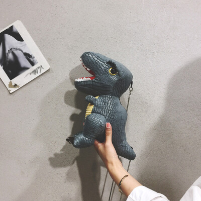 

Tailored Women Bag Fashion Dinosaur Doll Shoulder Bag Cartoon Cute Bag Boys And Girls Bag