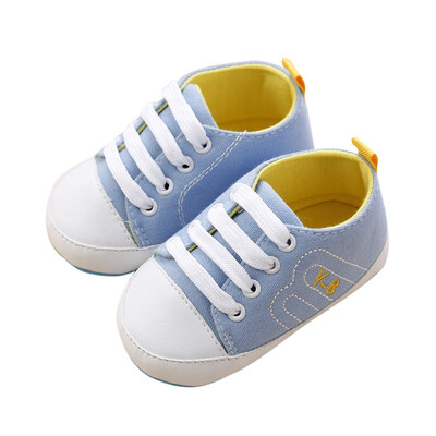 

Baby Shoesborn Girl Boy Soft Sole Crib Toddler Shoes Canvas Sneaker Sports Shoes Casual 0-18