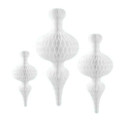 

Christmas Festival Pendant Honeycomb Ball Wedding Party Decoration Ornaments Exquisite 3D Paper Crafts