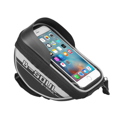 

Bike Frame Front Tube Bag Cycling Riding Bag Pannier Smartphone & GPS Touch Screen Case Bicycle Accessories 4 Colors