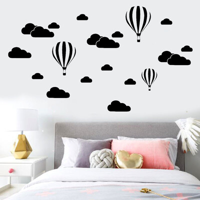 

〖Follure〗DIY Large Clouds Balloon Wall Decals Childrens Room Home Decoration Art