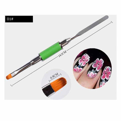 

〖Follure〗1pcs Nail Art Dotting Manicure Painting Drawing Polish Brush Pen Tool