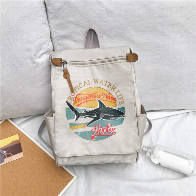 

Guzhuanggan GirlsBookbags Female College Students Shoulder Bags Korean version High School Large Capacity Simple Baitao Campus T