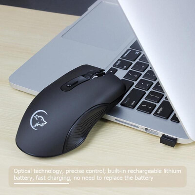 

YWYT G829 24GHz Wireless Gaming Mouse Rechargeable Ergonomic Mouse for PC