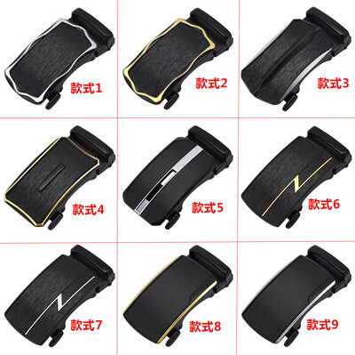 

Mens automatic buckle head Business casual simple wild alloy jeans belt head Customized