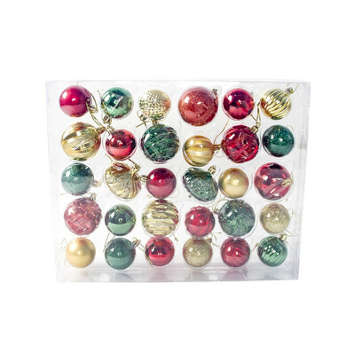 

30PCS Color DIY Christmas Kit Holiday Party Decor Supplies NO ROPE