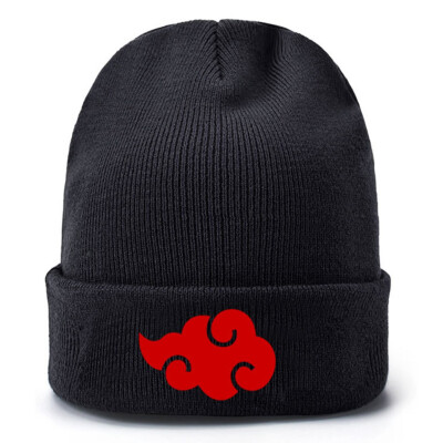 

Naruto Anime Plush Knit Hat Autumn Winter Cycling Outdoor Warm Hat Cartoon Printing Hat Anime Gift