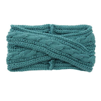 

Women Winter Warm Knitting Headbands Lady Wool Crochet Hairband Turban Head wear