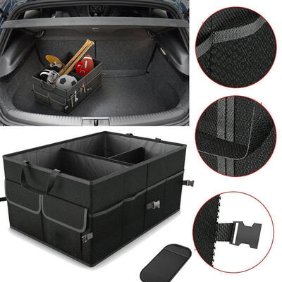 

New Hot Trunk Cargo Organizer Folding Caddy Storage Collapse Bag Bin for Car Truck SUV