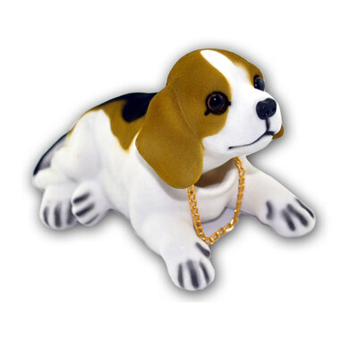 

Lifelike Shaking Head Doll Puppy Nodding Dog Toys Home Decor Car Ornaments Gifts