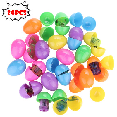 

24 Toys Filled Surprise Eggs 25 In Bright Colorful Prefilled Plastic Surprise