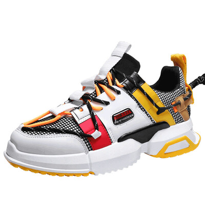 

Ins super fire old fashion trend tide shoes mesh breathable sports mens shoes