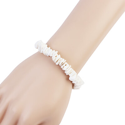 

Hawaii Beach Cowrie Multicolor Puka Shell Bracelet For Women Girls Seashell Statement Bracelet Gifts Bracelets For Women