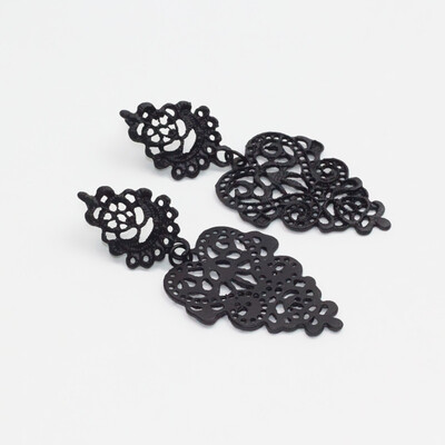 

E049 Vintage Gold Color Geometry Design Drop Earrings Women Baroque Style Dangle Earrings High Quality Wedding Jewelry Wholesale