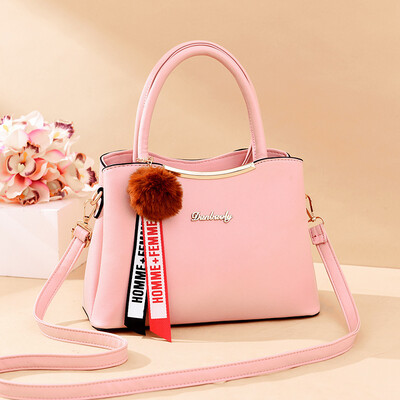 

Ladies bag 2019 new small fashion single shoulder Messenger bag PU leather small bag handbag female bag simple Korean version of the tide