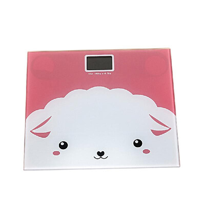 

Electronic Personal Scale Digital Balance Cute Cartoon Body Weight Scale with Backlight Display Body Weighing Tool