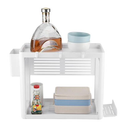 

Greensen Nail-free Wall Mounted Storage Rack No Trace Sticker Bathroom Containing Shelf