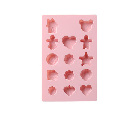 

Gobestart Silicone Shape Cake Cookie Chocolate Mould Ice Tray Mold Baking Tray 3D