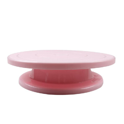 

Plastic Cake Turntable Non-slipping Bottom Rotating Revolving Decorating Stand Platform for 10 inch Cake Mould Sugarcraft Tools Ba