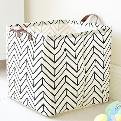 

Gobestart Foldable Bathroom Dirty Clothes Laundry Storage Buckets Box Bag