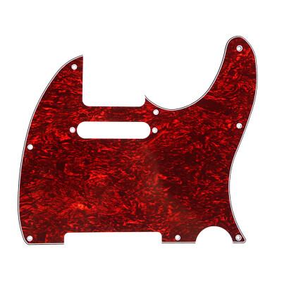 

3Ply Aged Pearloid Pickguard Tele Style Guitar Pickguard Aged All