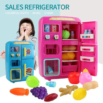 

31PCS IN 1 Kitchen Play Toy Mini Vending Refrigerators Early Educational Toys for Kids Children