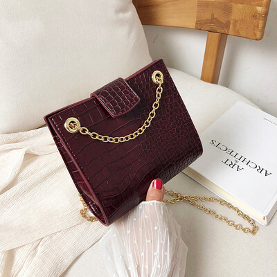 

Tailored Fashion Women Alligator Leather Crossbody Bags Messenger Bags Shoulder Bag