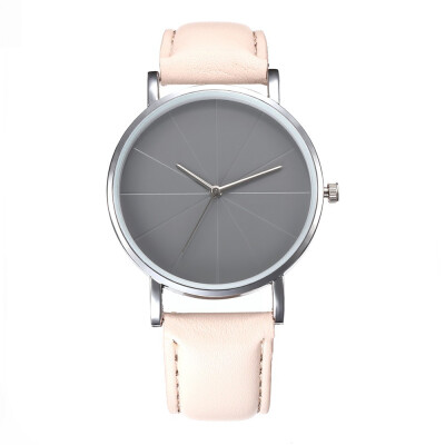 

2019 hot fashion simple belt watch female