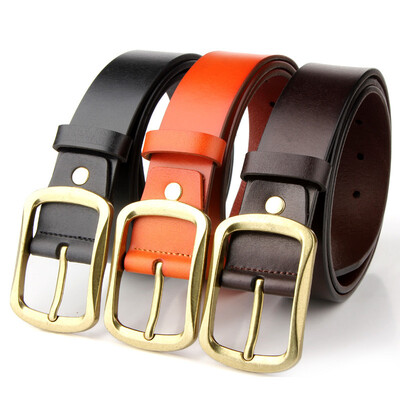 

Mens belt leather business antique belt youth leather pin buckle belt hot pants belt generation