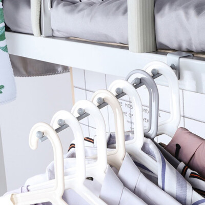 

〖Follure〗Bedside Coat Hook Bedroom Dormitory Rack Multi-Purpose Clothes Rack