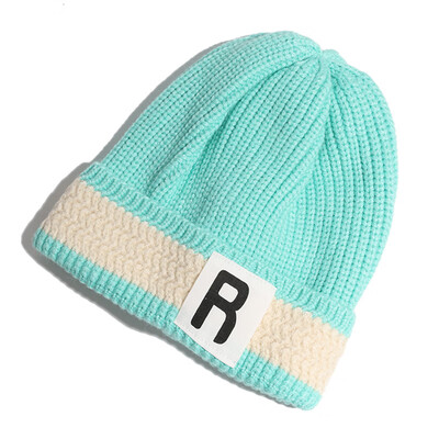 

Hat womens autumn&winter net red with knitted hat cloth protective ear warm hair hat student couple hat male tide
