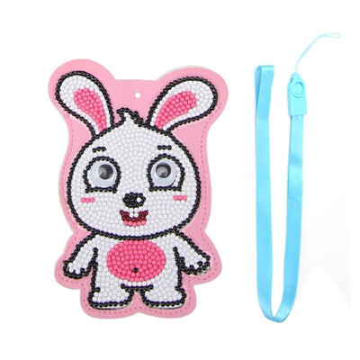 

DIY Diamond Painting Bus Card Hanging Bag ID Card Holder Set