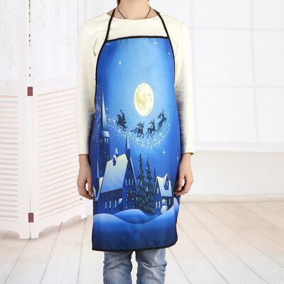 

Tailored Christmas Decoration Waterproof Apron Christmas Dinner Party Apron