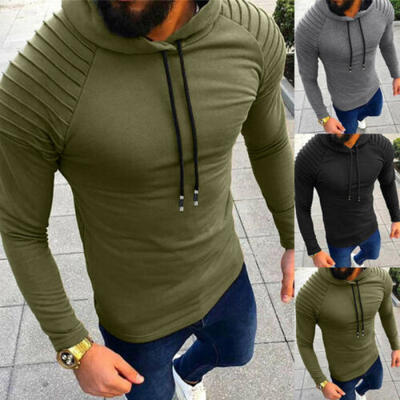 

Mens Fashion Winter Hoodie Warm Hooded Sweatshirt Sweater Coat Jacket Outwear