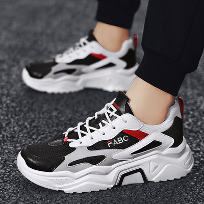 

Mens shoes versatile sports casual fashion shoes mens breathable mesh old tidal shoes