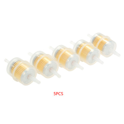 

5PCSSet Replacement for 6mm 8mm Pipes Durable Universal Inline Fuel Petrol Filter Large Car Accessories